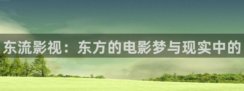 免费草莓视频www：东流影视：东方的电影梦与现实中的